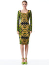 DELORA SCOOP NECK MIDI DRESS-RENDEZVOUS-ALICE + OLIVIA