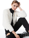 FAWN FAUX FUR JACKET-ALICE + OLIVIA