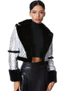 LUISANA QUILTED VEGAN LEATHER COAT-ALICE + OLIVIA