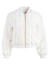 LATANYA CRP FAUX FUR VRSTY JKT-ALICE + OLIVIA