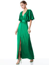DAVIDA MIDI DRESS-EMERALD-ALICE + OLIVIA