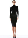 DELORA VELVET TASSEL BACK MIDI DRESS-ALICE + OLIVIA