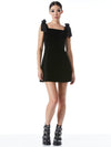 MARYANN MINI DRESS-Black-ALICE + OLIVIA