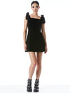 MARYANN MINI DRESS-Black-ALICE + OLIVIA