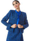 KIDMAN BOX JACKET WITH FRINGE-ALICE + OLIVIA