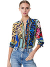 WILLA SILK BLOUSE-ALICE + OLIVIA