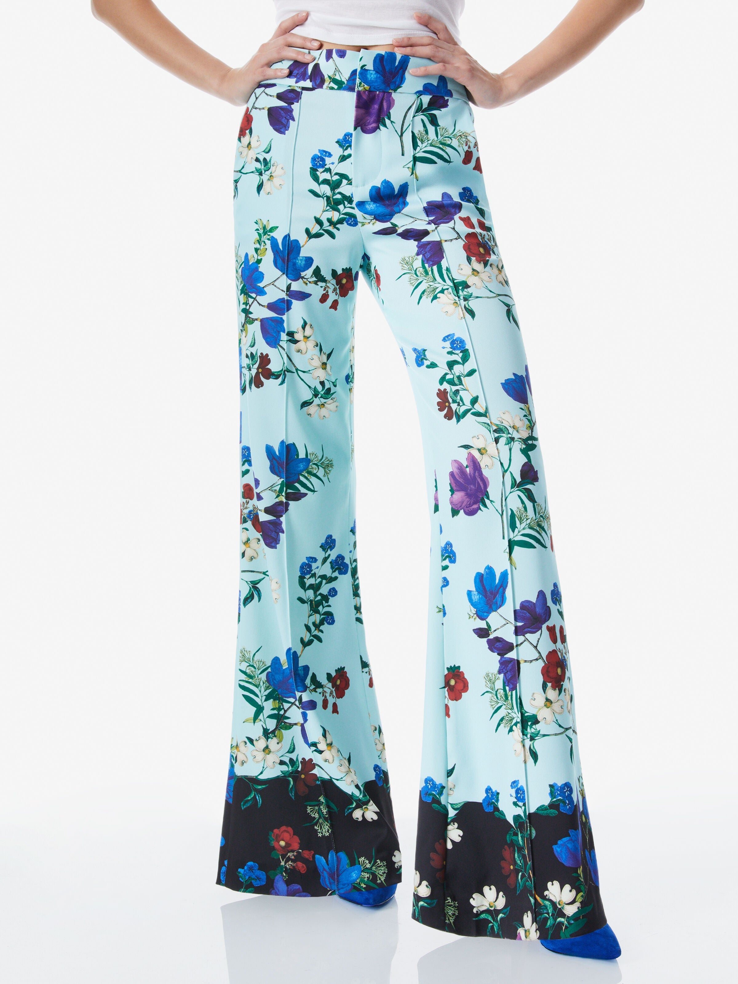 DYLAN HIGH WAISTED WIDE LEG PANT