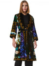 EILENE BELTED VELVET KIMONO-PETALS PATCHWORK-ALICE + OLIVIA