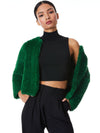 FAWN FAUX FUR JACKET-ALICE + OLIVIA