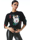 GLEESON EMBELLISHED PULLOVER-ALICE + OLIVIA