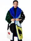 YETTA FAUX FUR COAT-WILD STACE/MULTI-ALICE + OLIVIA