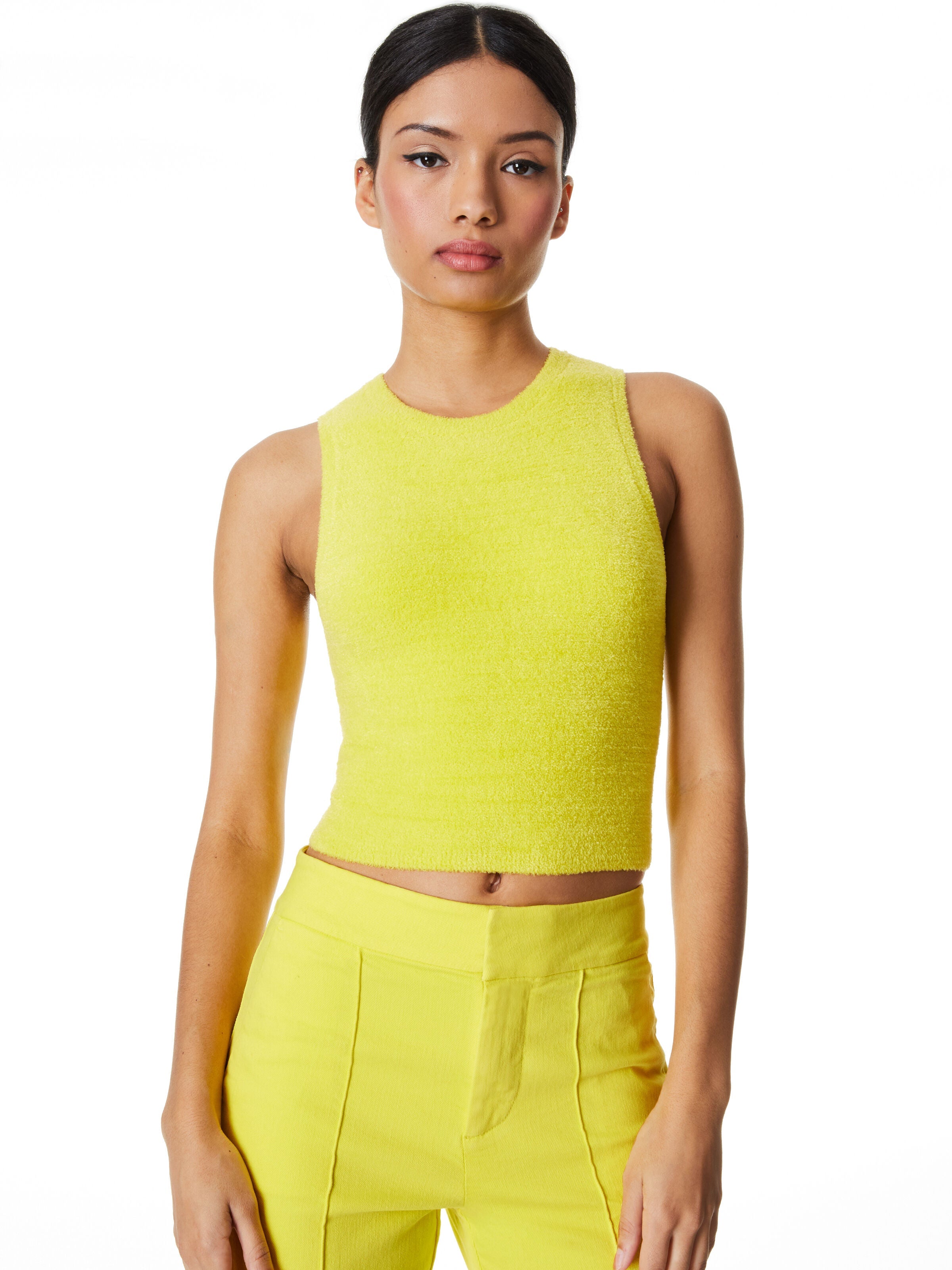 AMITY SLEEVELESS CROPPED TANK