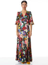 TULA V-NECK MAXI DRESS-ALICE + OLIVIA