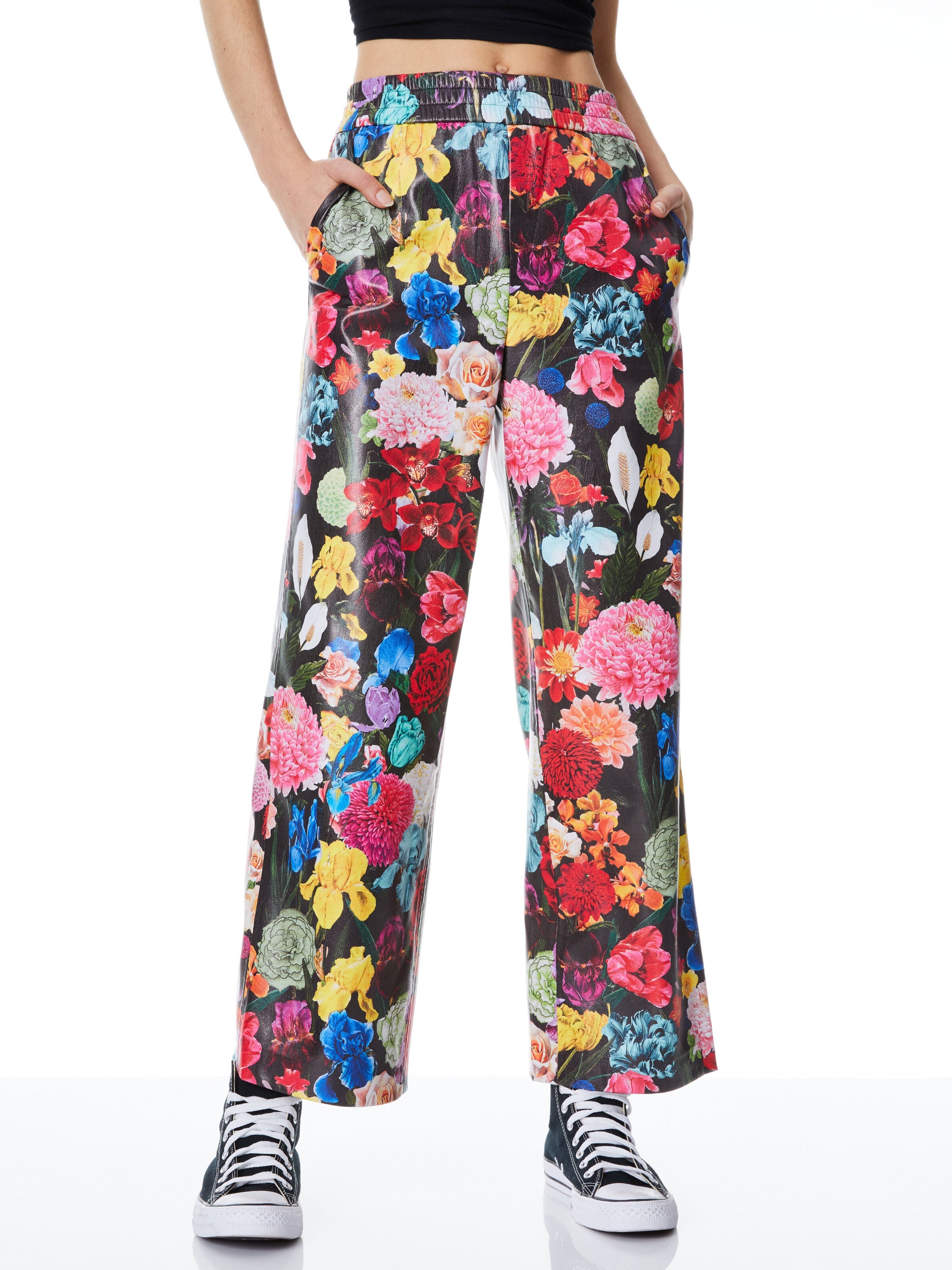 BENNY PULL UP PANT-ALICE + OLIVIA