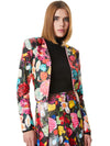 ZETA STITCH COLLAR CROPPED JACKET-ALICE + OLIVIA