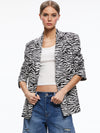 SHAN BOXY OVERSIZED EMBELLISHED BLAZER-ALICE + OLIVIA