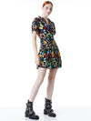 TORI SHORT SLEEVE PLEATED SHIRT DRESS-ALICE + OLIVIA