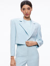 SHAN CROPPED BLAZER-Black-ALICE + OLIVIA