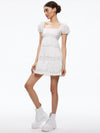 ROWEN EMBROIDERED TIERED MINI DRESS-ALICE + OLIVIA