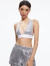 ERA SEQUIN EMBELLISHED BRA TOP-ALICE + OLIVIA