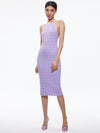 JONE LOW BACK CRCHT HLTR DRESS-ALICE + OLIVIA
