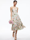 LORELLE GODET SKIRT MIDI DRESS-ALICE + OLIVIA