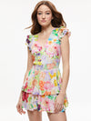 MARISKA RUFFLE SKORT ROMPER-ALICE + OLIVIA