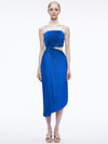 FAYETH SPGHTI STRP ASYM DRESS-SAPPHIRE-ALICE + OLIVIA