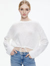 BERNETTA CROPPED PULLOVER WITH DRAWSTRING-ALICE + OLIVIA