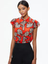 MARTEL BLOUSE-ALICE + OLIVIA
