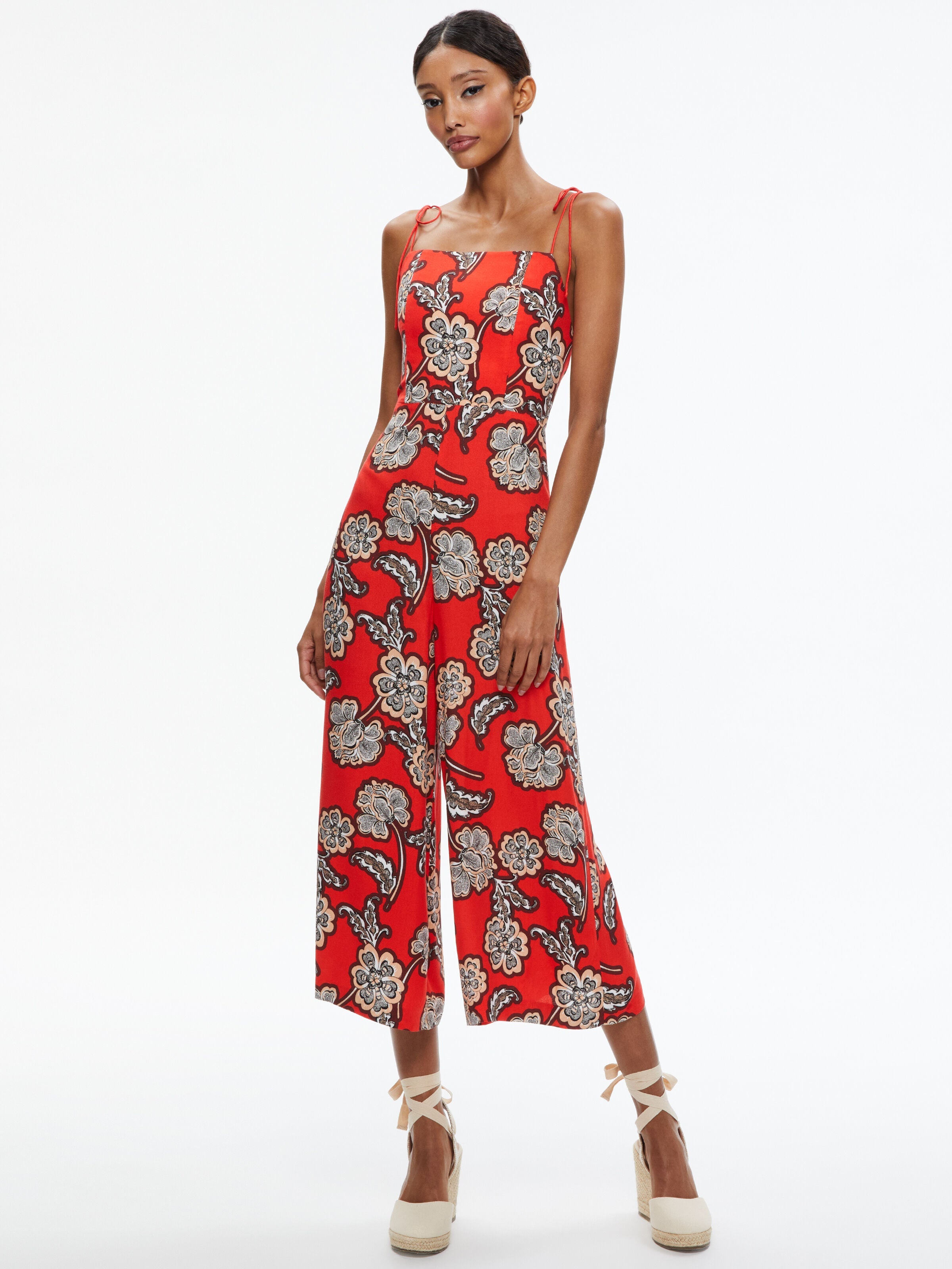 JOSIE WIDE LEG TIE STRAP JUMSPUIT-LANDMARK-ALICE + OLIVIA
