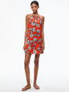 QUINN BRAIDED HALTERNECK MINI DRESS-ALICE + OLIVIA