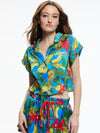 MILANO SHORT SLEEVE WORK SHIRT-ALICE + OLIVIA