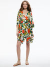 MARVA BELTED MINI DRESS-TROPICAL SUNRISE OFF WHITE-ALICE + OLIVIA