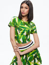 CINDY PICKLEBALL CROPPED TEE-ALICE + OLIVIA