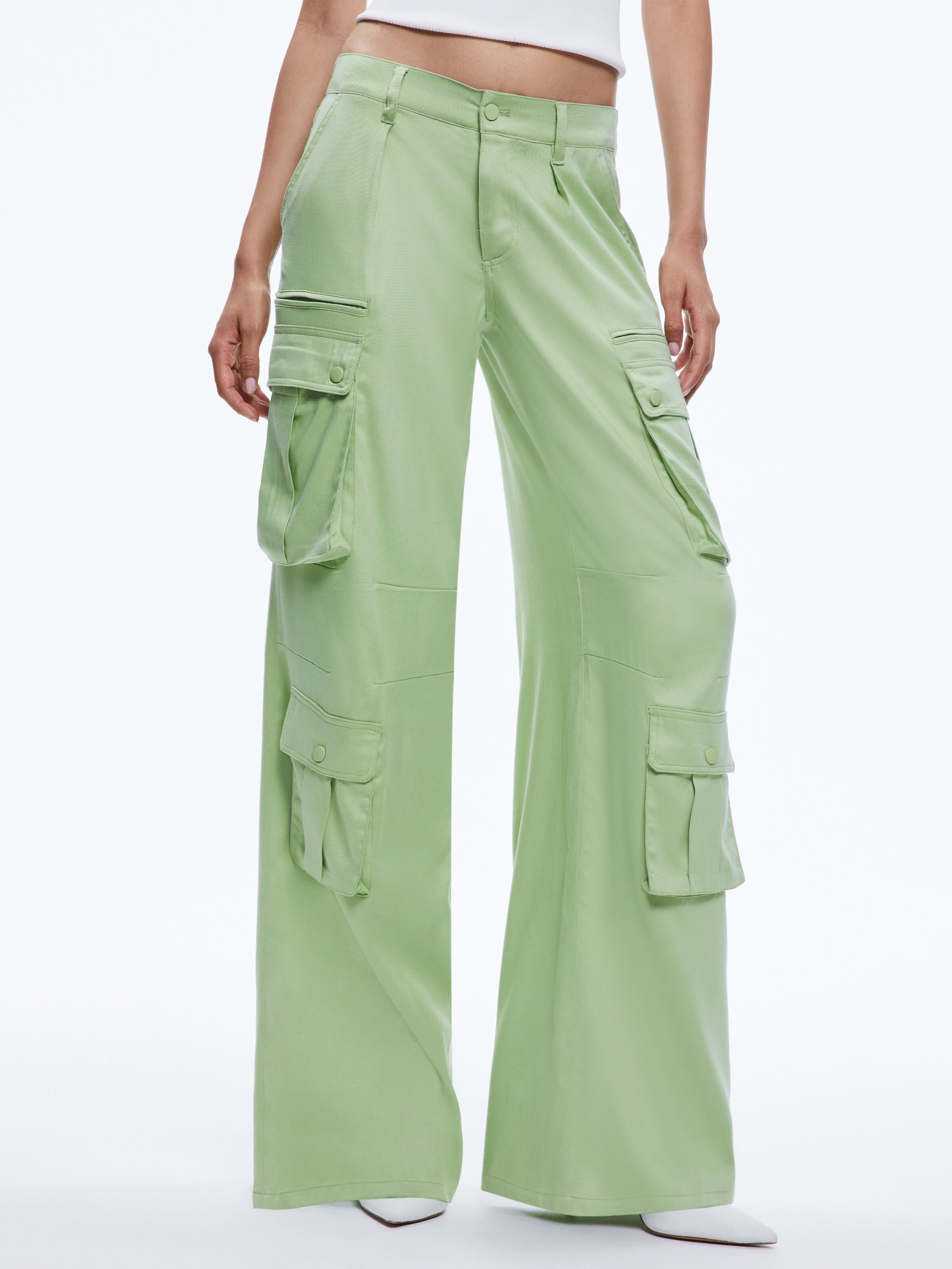 JOETTE LOW RISE CARGO PANT-ALICE + OLIVIA