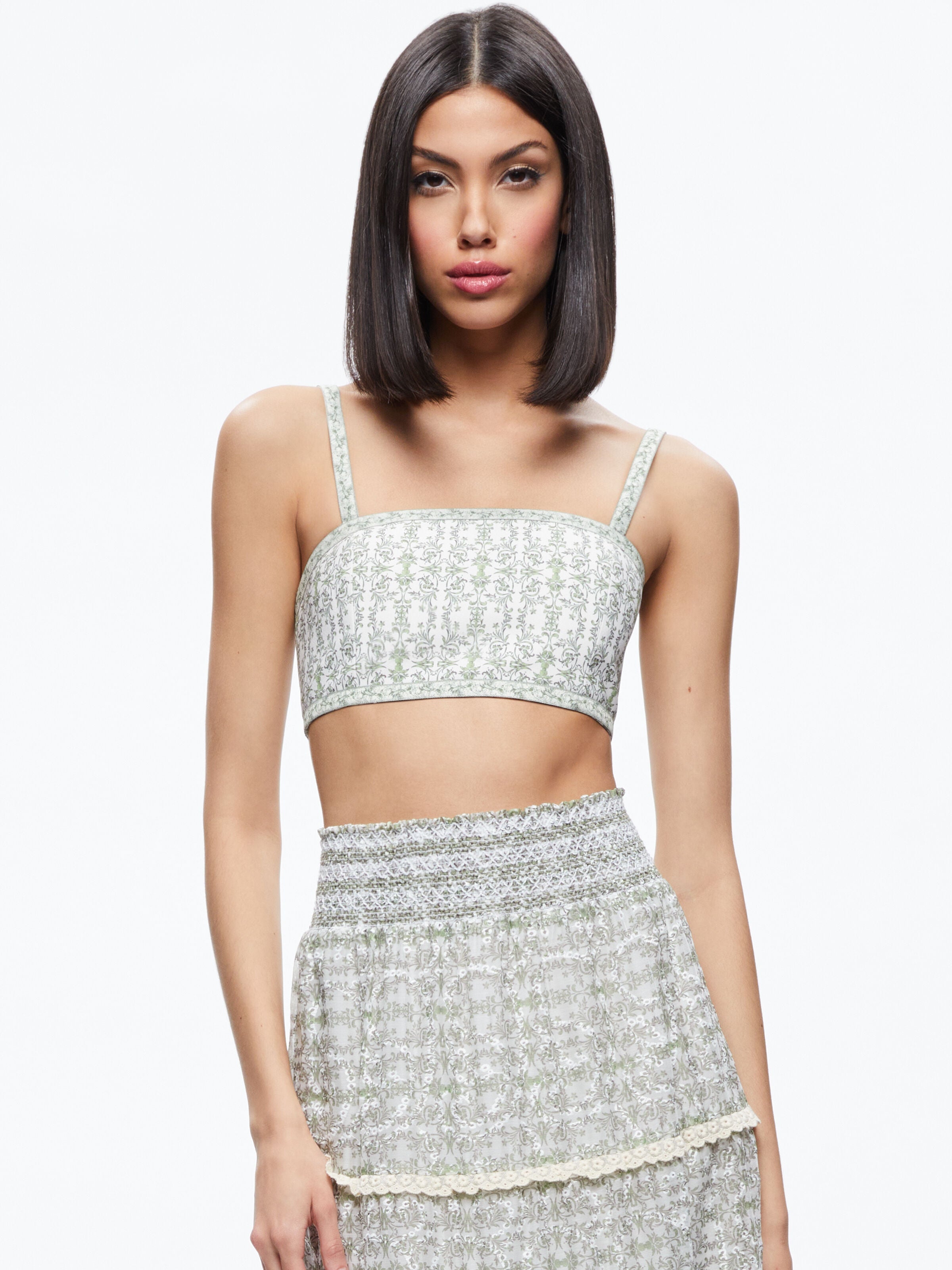 SASHA BANDEAU BRA TOP-REPUBLIC GEO-ALICE + OLIVIA