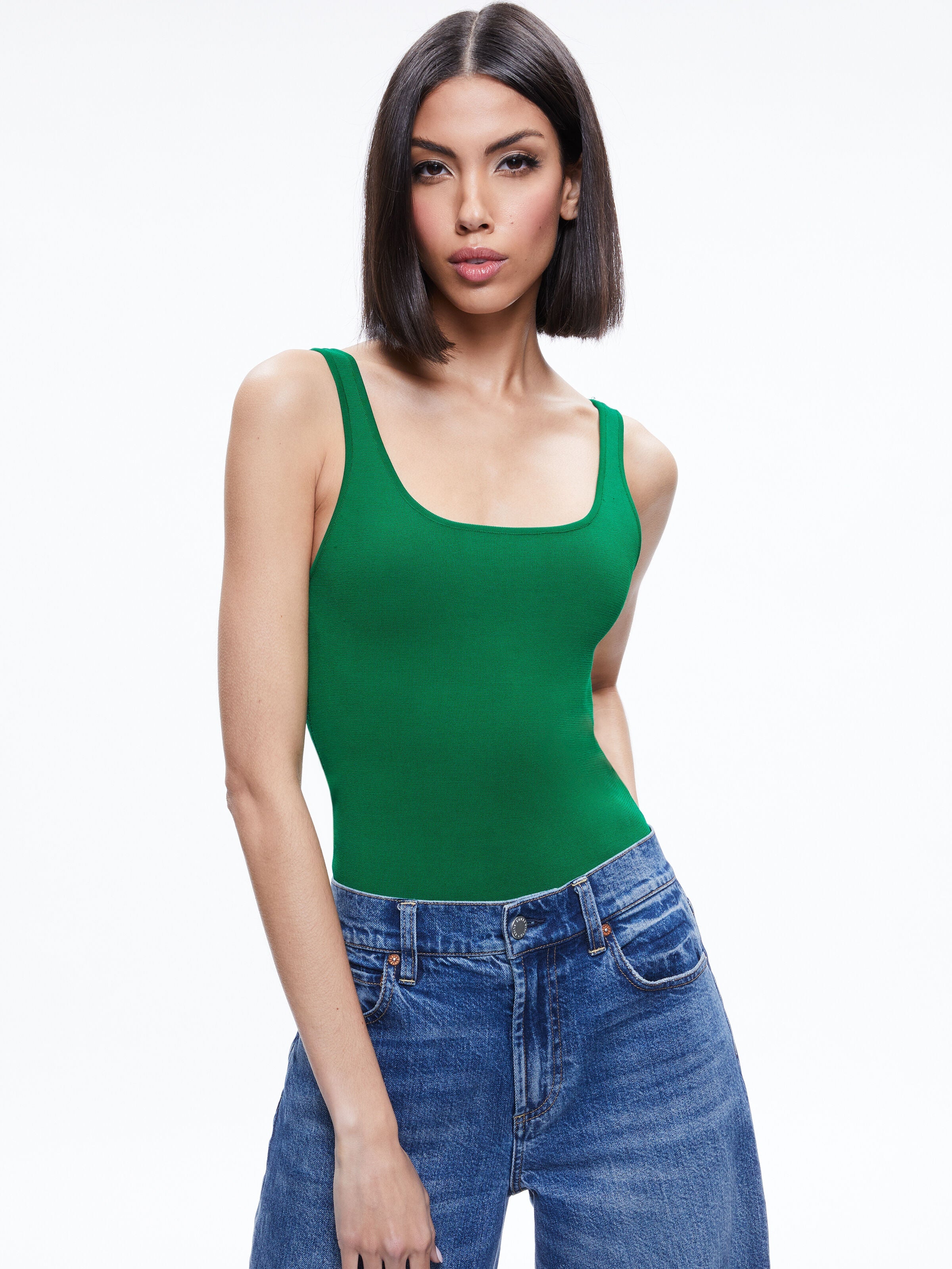 DARYN SCULPTING TANK-ALICE + OLIVIA