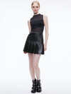 CHARA VEGAN MINI DRESS-ALICE + OLIVIA