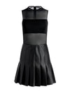 CHARA VEGAN MINI DRESS-ALICE + OLIVIA
