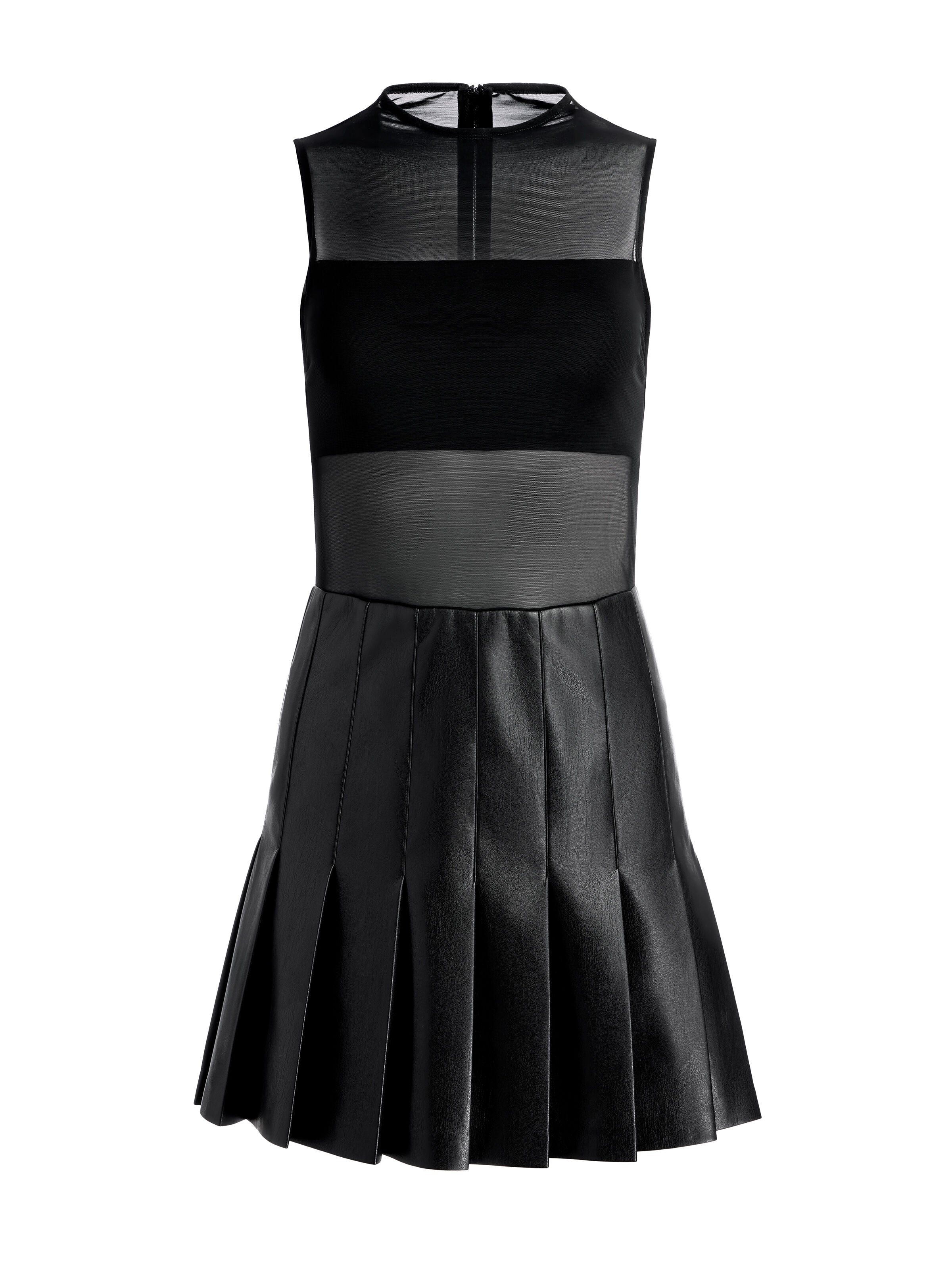 CHARA VEGAN MINI DRESS-ALICE + OLIVIA