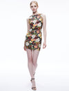 WYNELL MINI DRESS-JUNIPER FLORAL BLACK-ALICE + OLIVIA