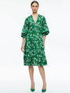 LAYLA TIERED RUFFLE MIDI DRESS-CENTRAL PARK-ALICE + OLIVIA