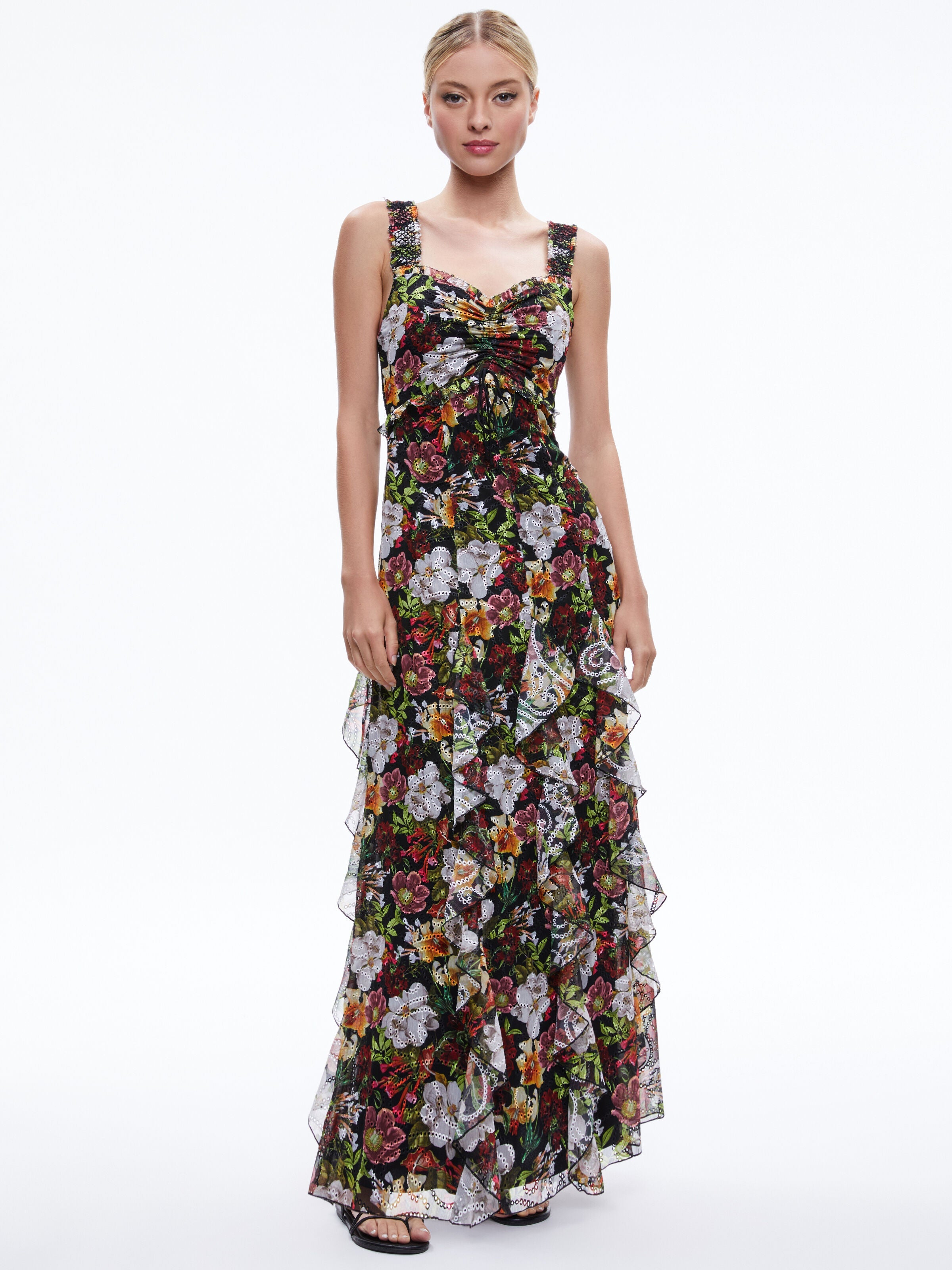 RUE GODET MAXI DRESS-ALICE + OLIVIA