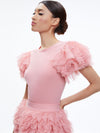 RYLYN TULLE SLEEVE T-SHIRT-ALICE + OLIVIA