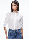 WILLA EMBELLISHED COLLAR TOP-ALICE + OLIVIA