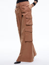 MAME HIGH RISE WIDE LEG CARGO PANT-ALICE + OLIVIA