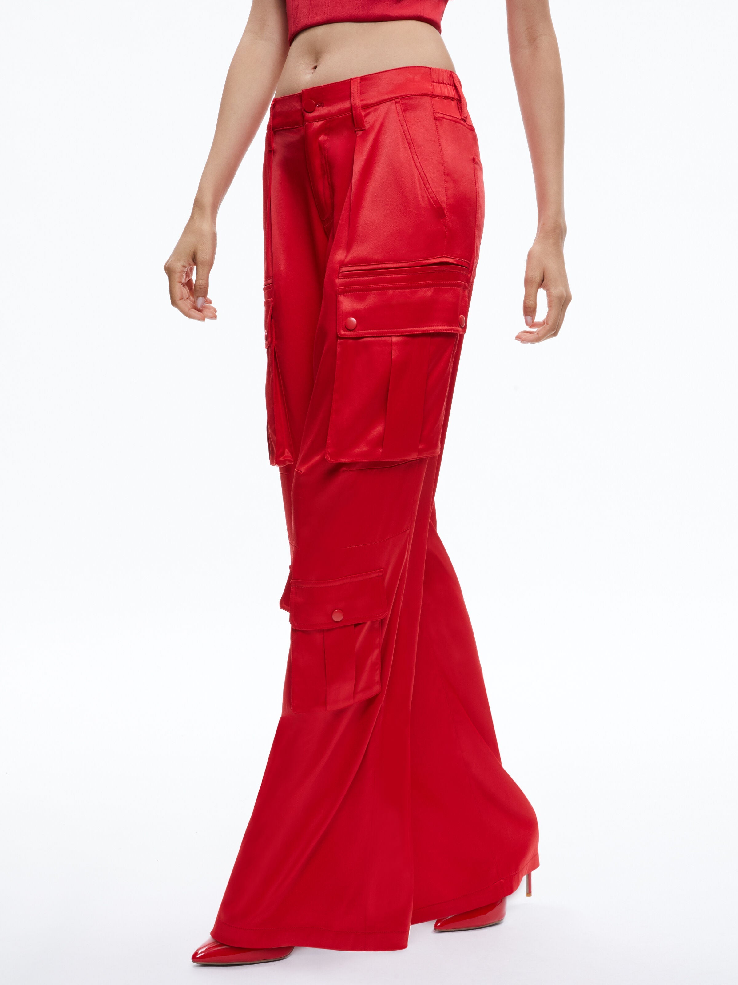 JOETTE LOW RISE CARGO PANT-ALICE + OLIVIA