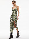 SHAWNA ASYMMETRICAL SLIP DRES-MOONLIGHT FLORAL-ALICE + OLIVIA