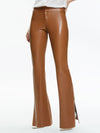 OLIVIA VEGAN BOOTCUT PANT-CAMEL-ALICE + OLIVIA